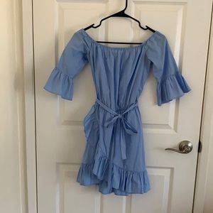 Lovers + Friends blue dress